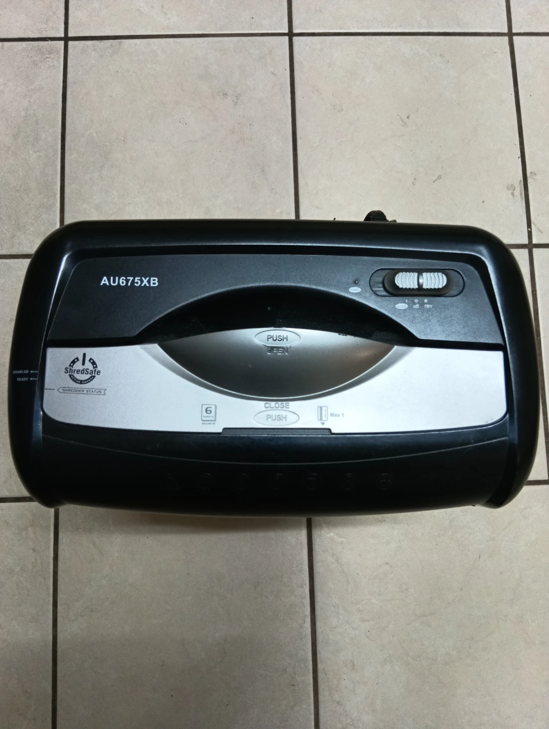 Aurora AU675XB Paper Shredder