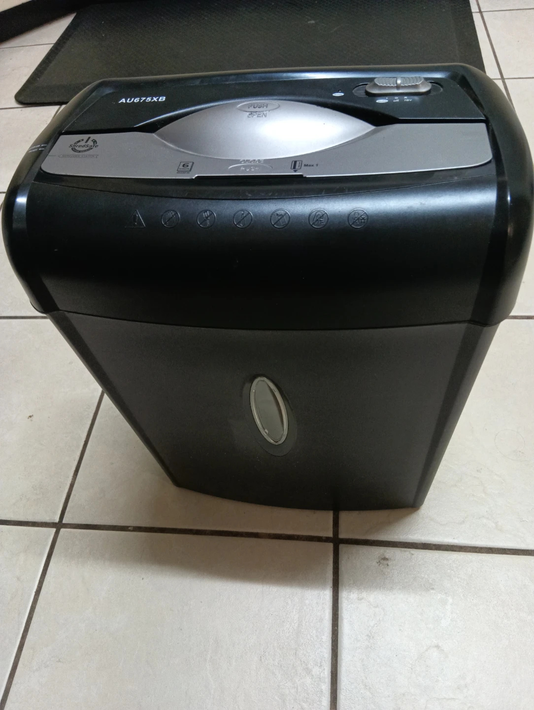Aurora AU675XB Paper Shredder - photo 2