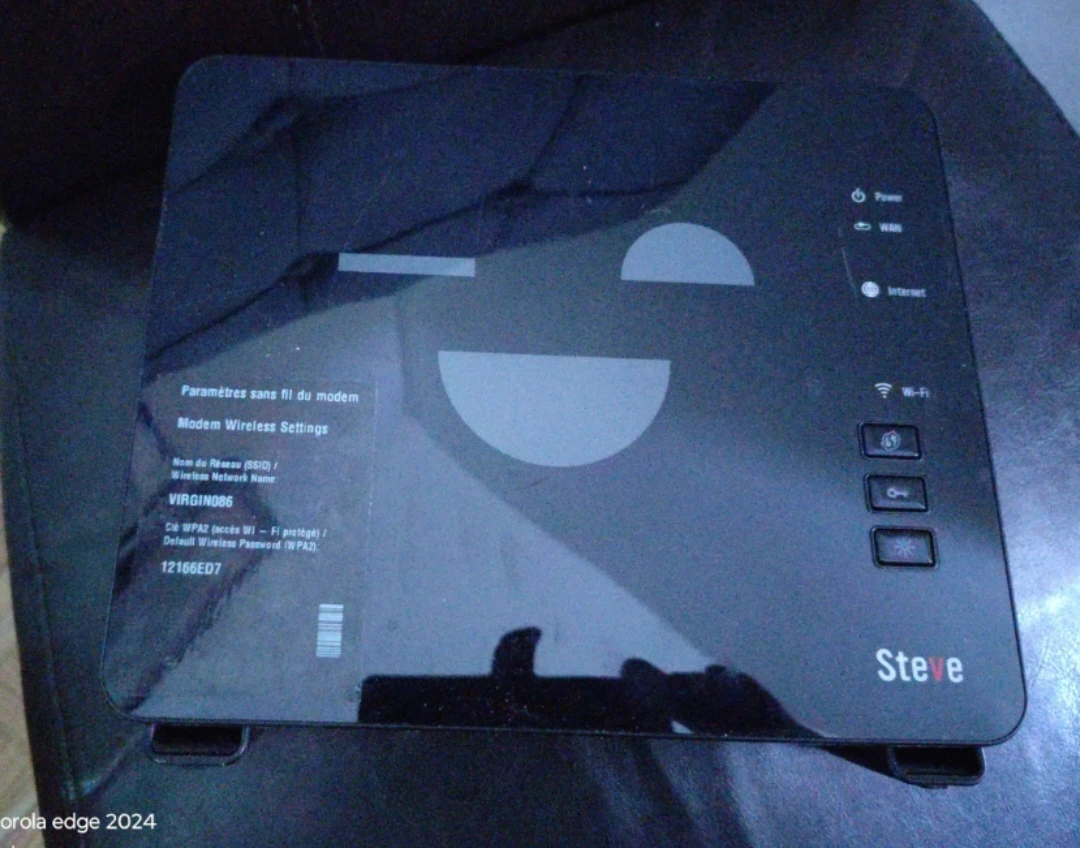 Modem Wireless Settings Router VIRGIN086