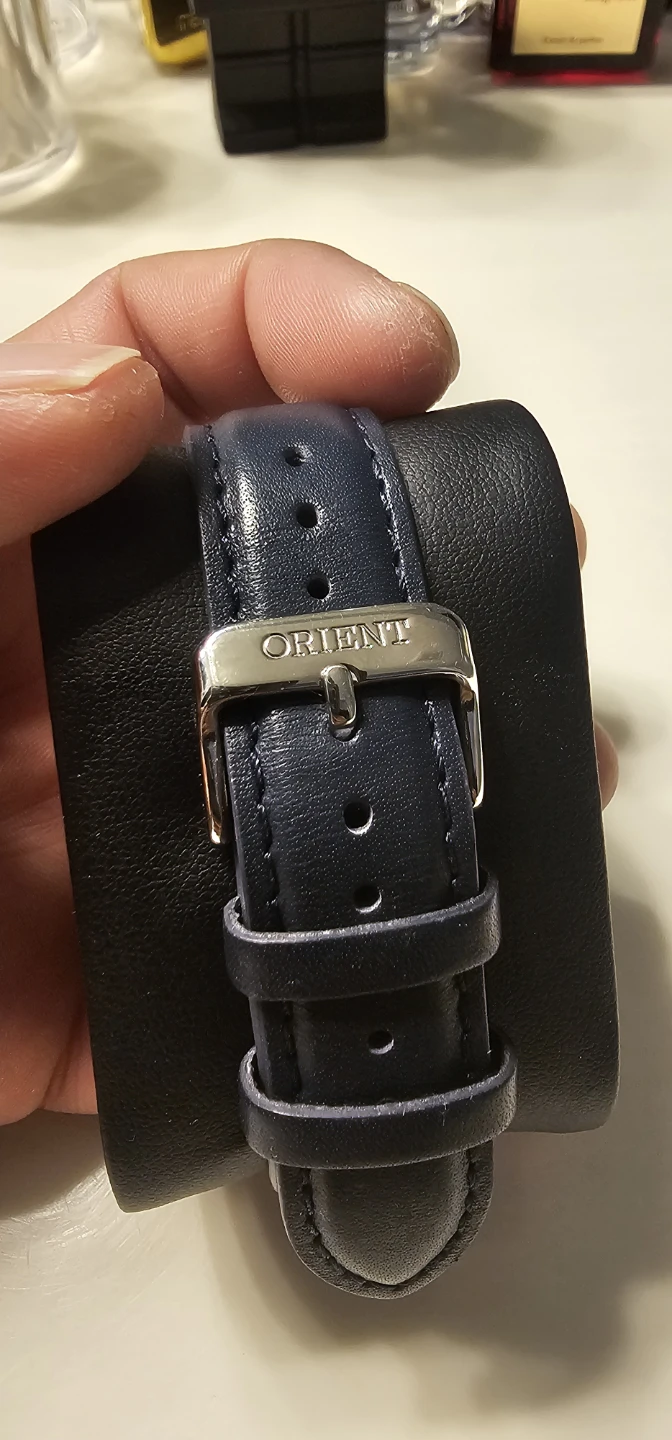 Orient Bambino Version 6 Automatic Watch - blue dial - photo 3