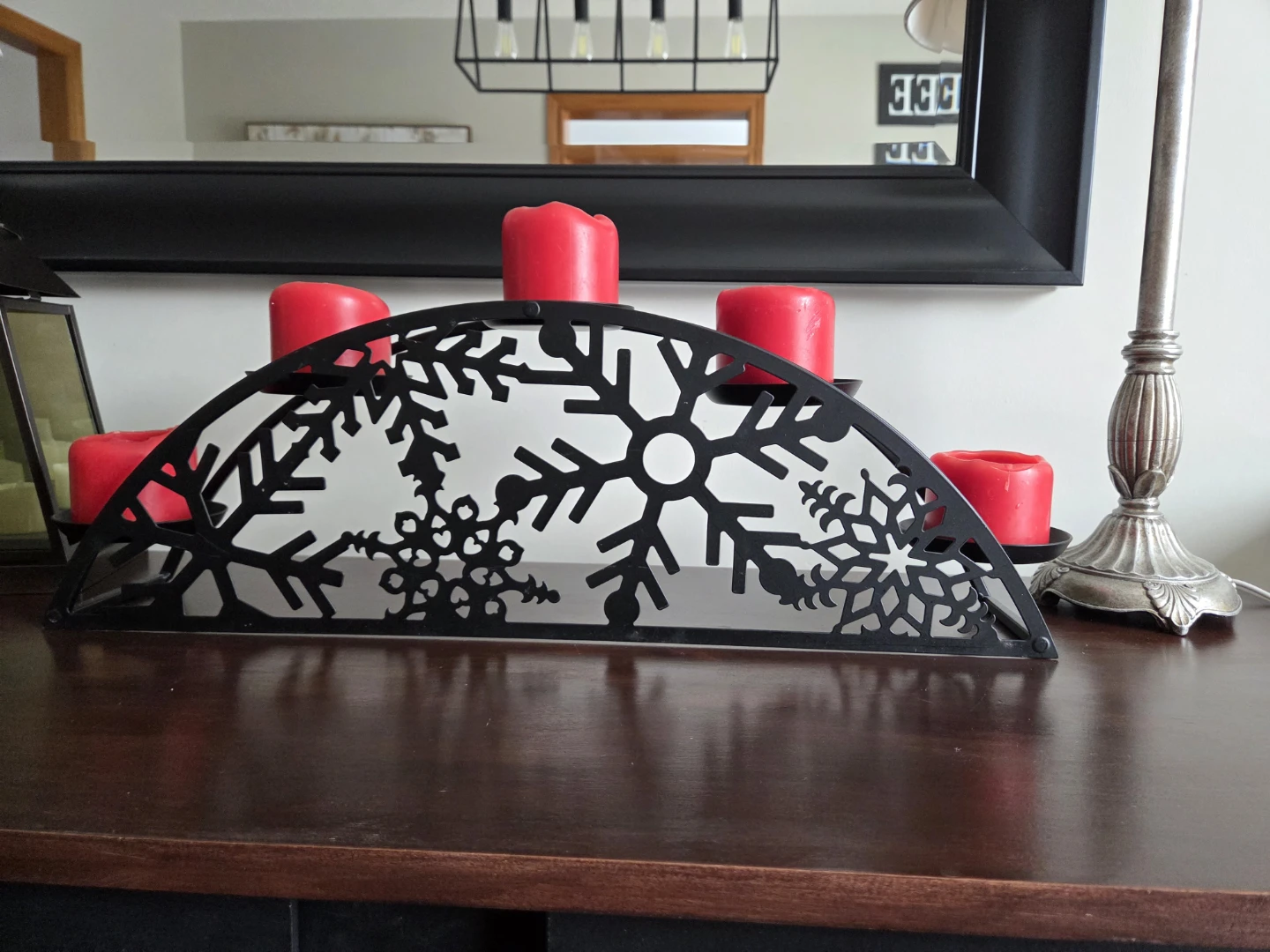 Partylite Candle Holder w/Interchangeable Panels - photo 2