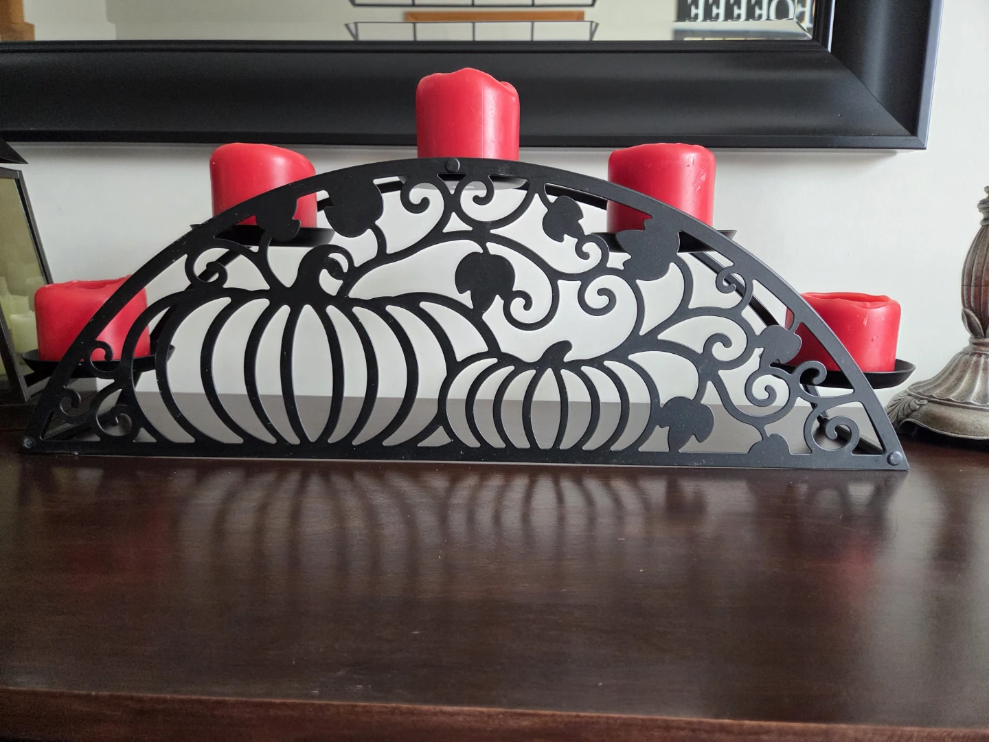 Partylite Candle Holder w/Interchangeable Panels - photo 4
