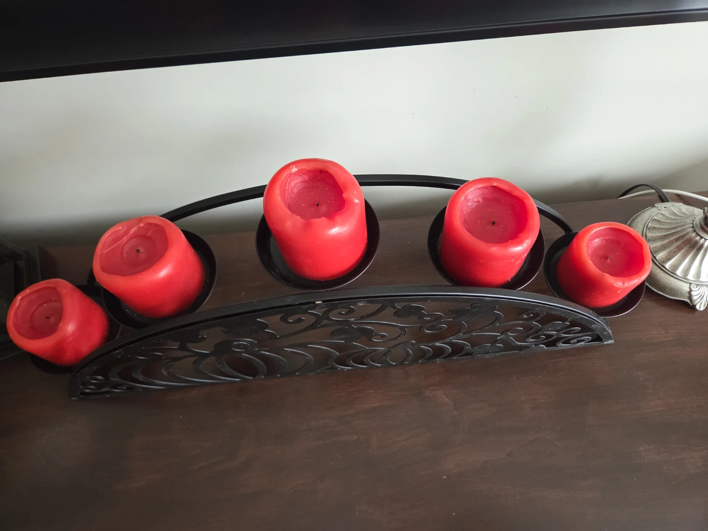 Partylite Candle Holder w/Interchangeable Panels - photo 5
