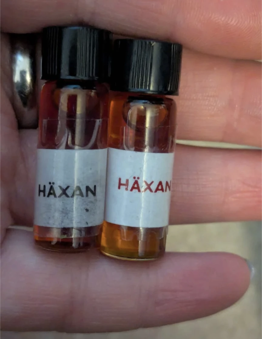 Haxan perfume oil by Hexennacht. Notes in description
