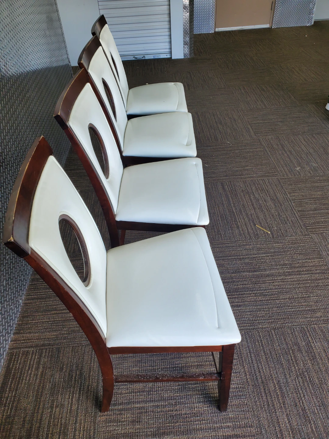 Only 4 chairs separately from table
