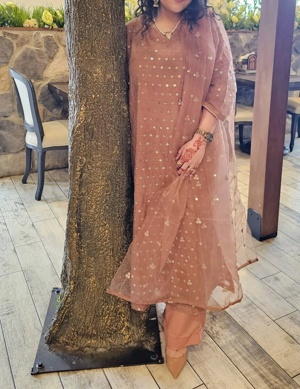 Pakistani Clothes - Kurti, Pants, and Dupatta Set - photo 3