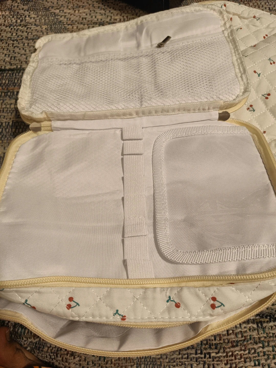 Jolly House Quilted Cherry Cosmetic Bag - photo 5