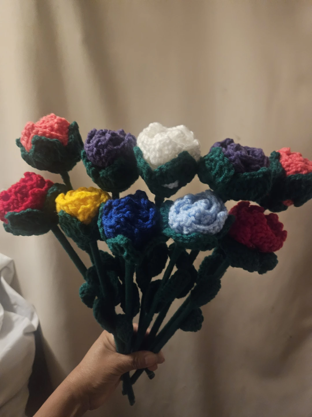 Handmade Crochet Roses