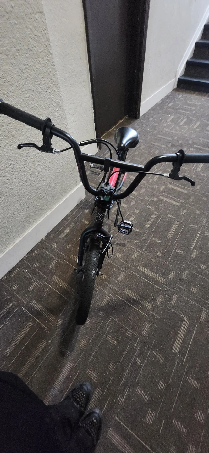 BMX Bike - Black and Red