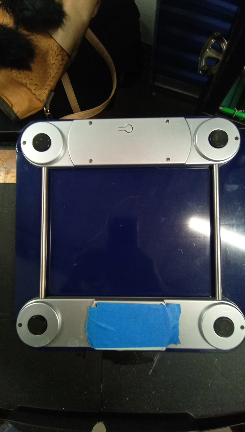 Digital Bathroom Scale - Blue Glass - photo 3