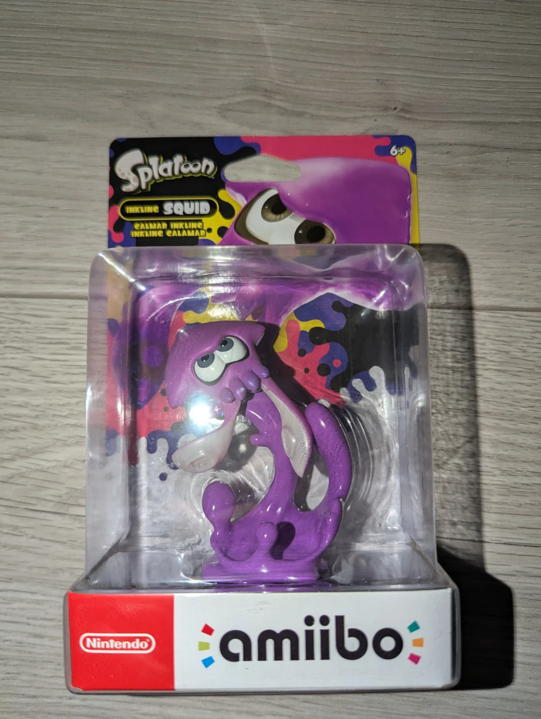 Nintendo Amiibo Splatoon Purple Inkling Squid