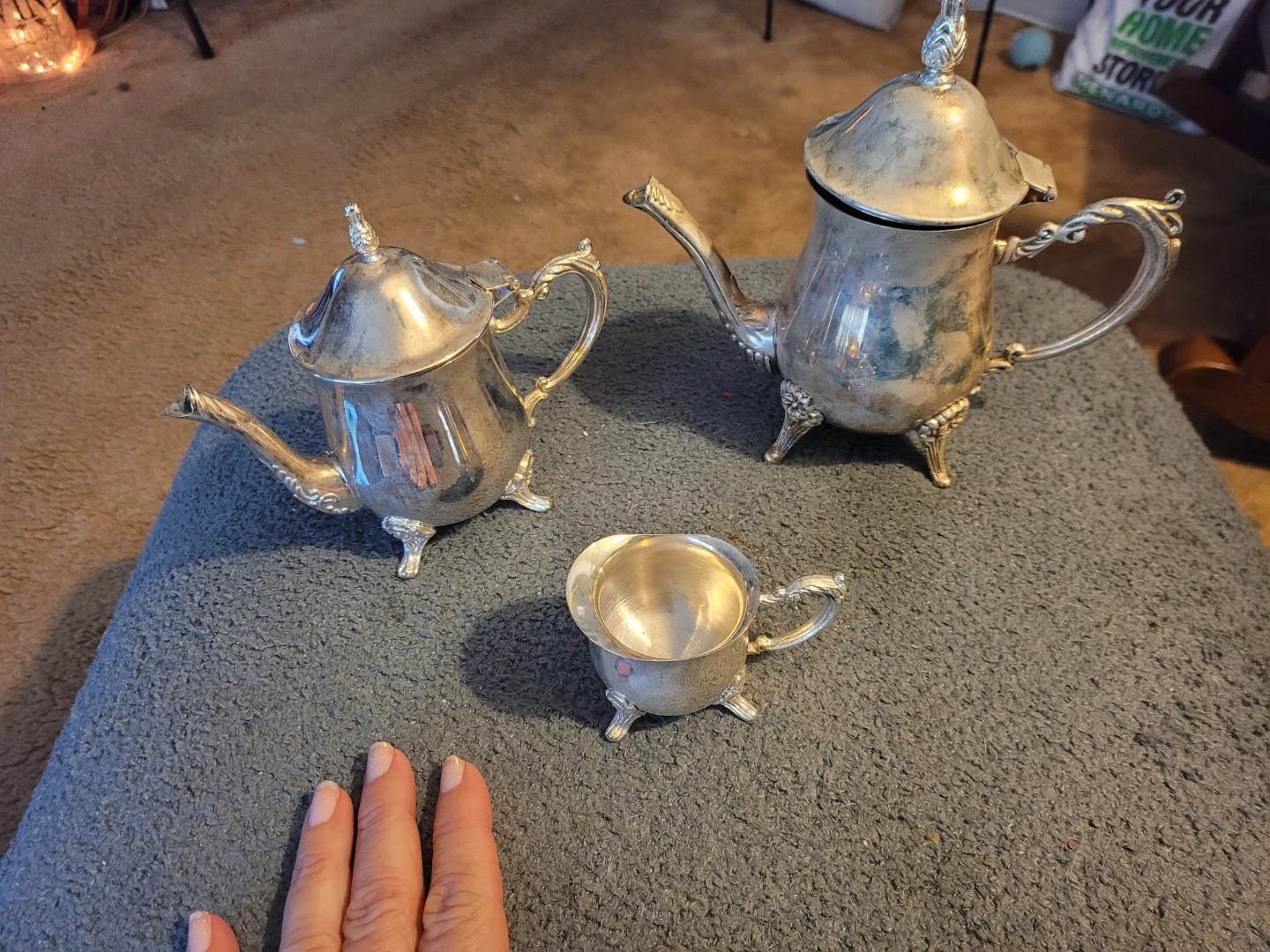 Towle Children's 5-Piece Silverplate Coffee & Tea Set