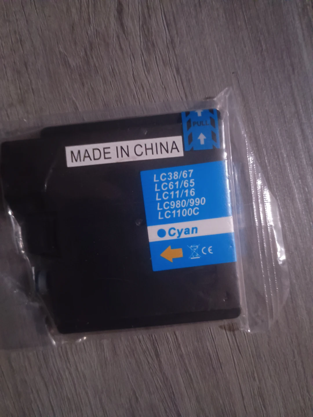 Cyan Ink Cartridge LC38/67 LC61/65 LC11/16 LC980/990 LC1100C - photo 2