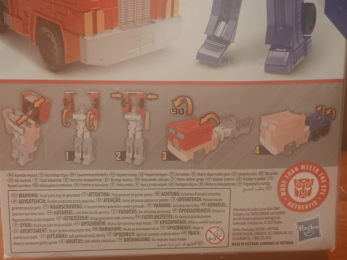 Transformers Optimus Prime 2-in-1 Action Figure - photo 4