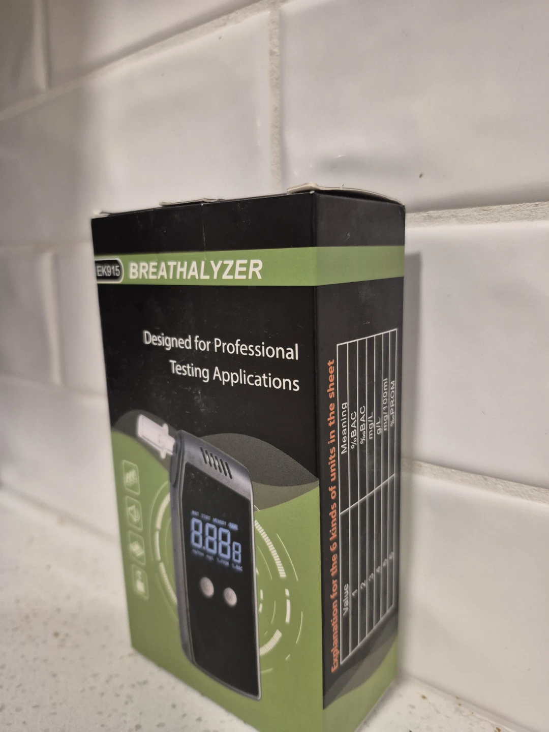EK915 Breathalyzer - photo 5