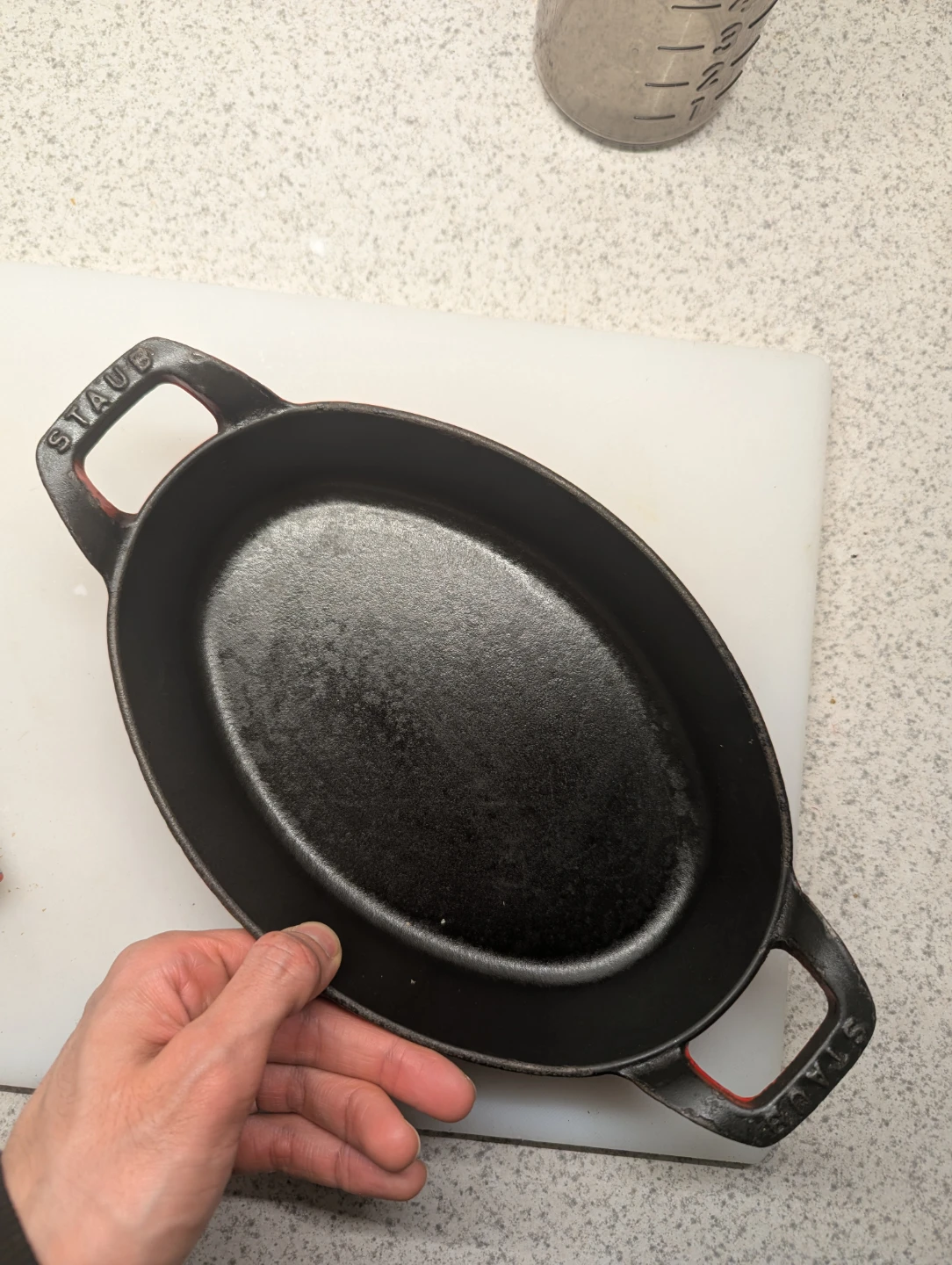 Staub Cast Iron Oval Gratin Dish
