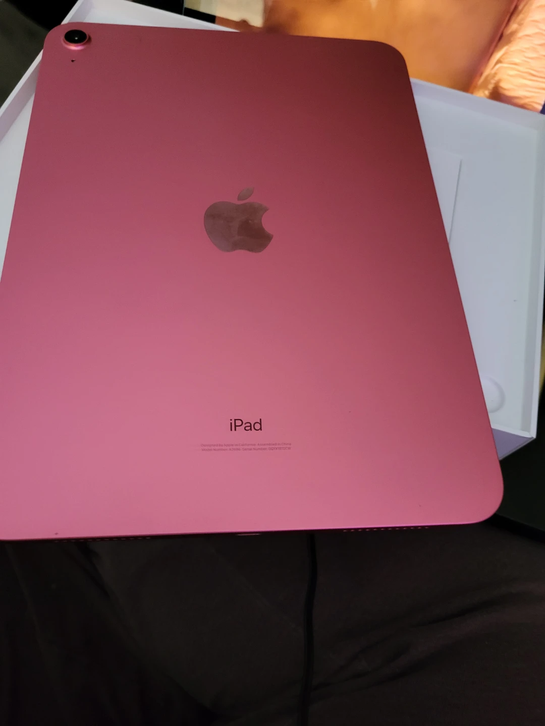 Pink Apple iPad (10th Generation)