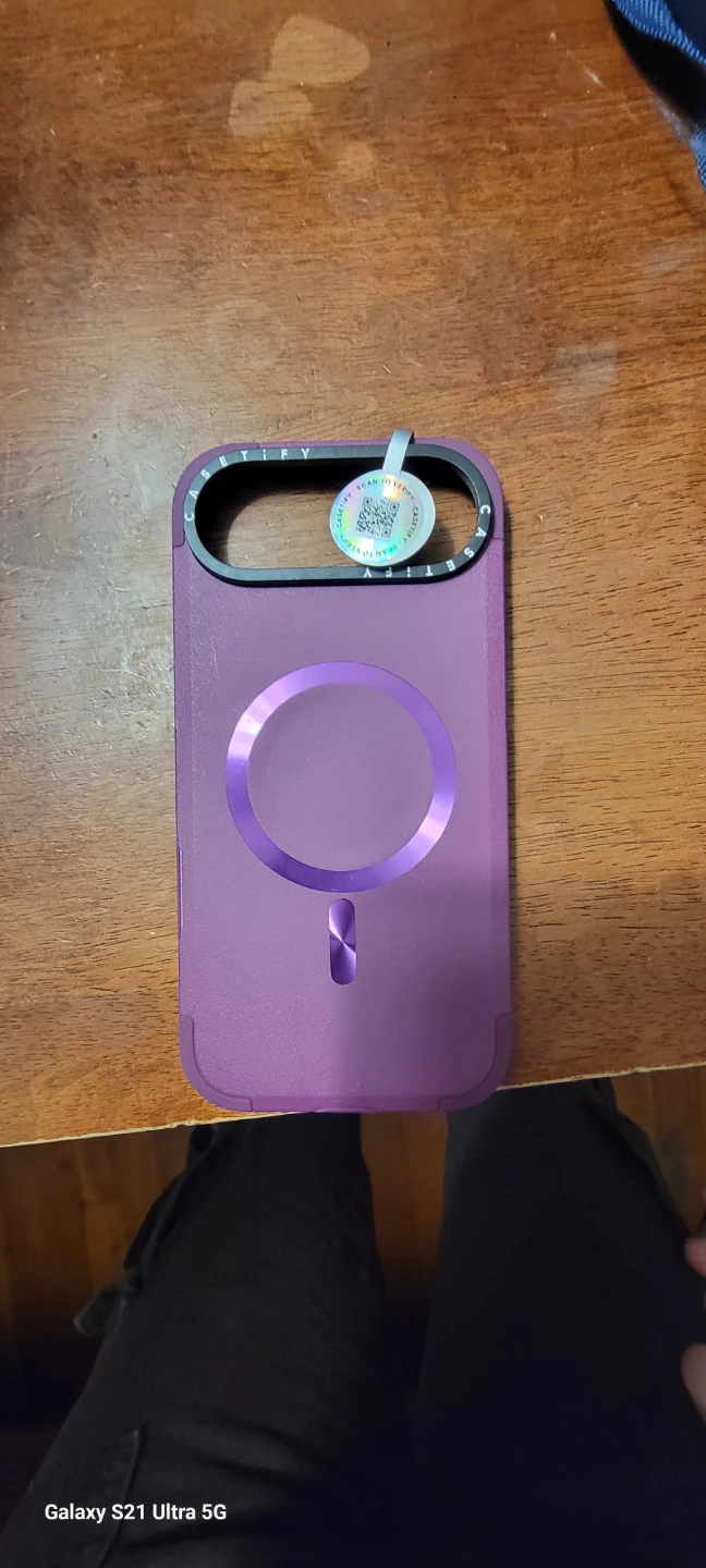 CASETiFY "FORCE" iPhone Case - Purple