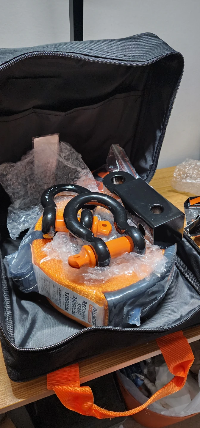 ALL-TOP Nylon Recovery Kit with Hitch Receiver & Shackles - photo 2