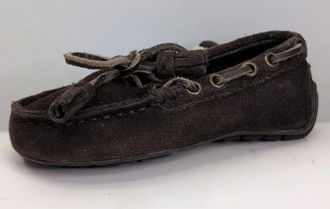 Ralph Lauren Brown Suede Moccasin Shoes - photo 3