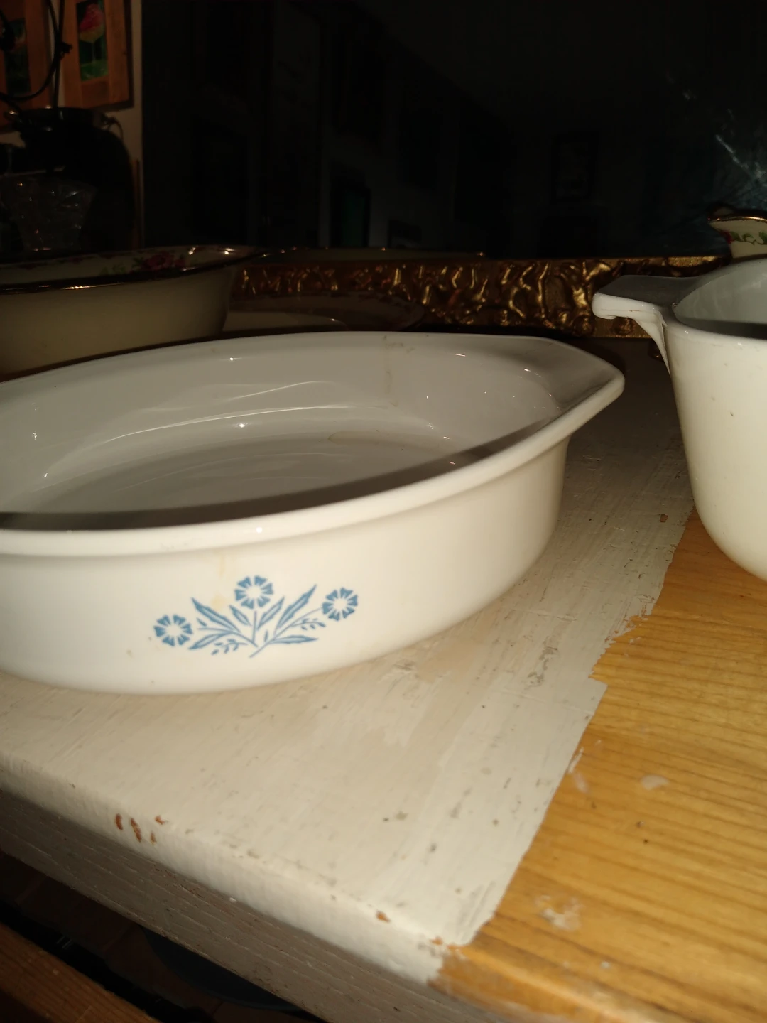 Blue cornflower vintage CorningWare and that's too - photo 3