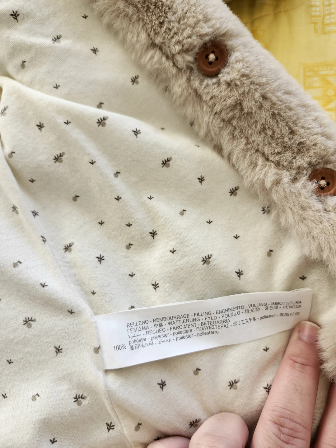 Zara Baby Bear Bunting Snowsuit 6-9 Months - photo 3