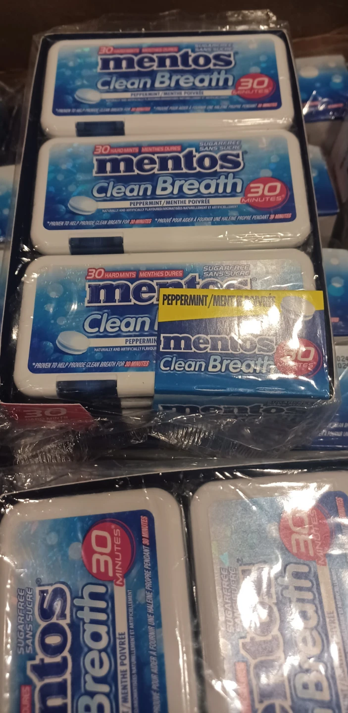 Mentos Clean Breath Hard Mints (30 Count)