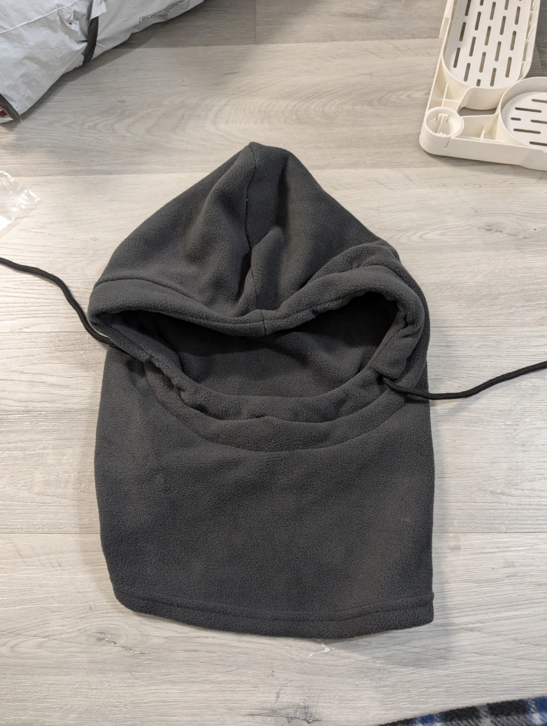Black Knit Hat, Scarf, and Glove Set - photo 2