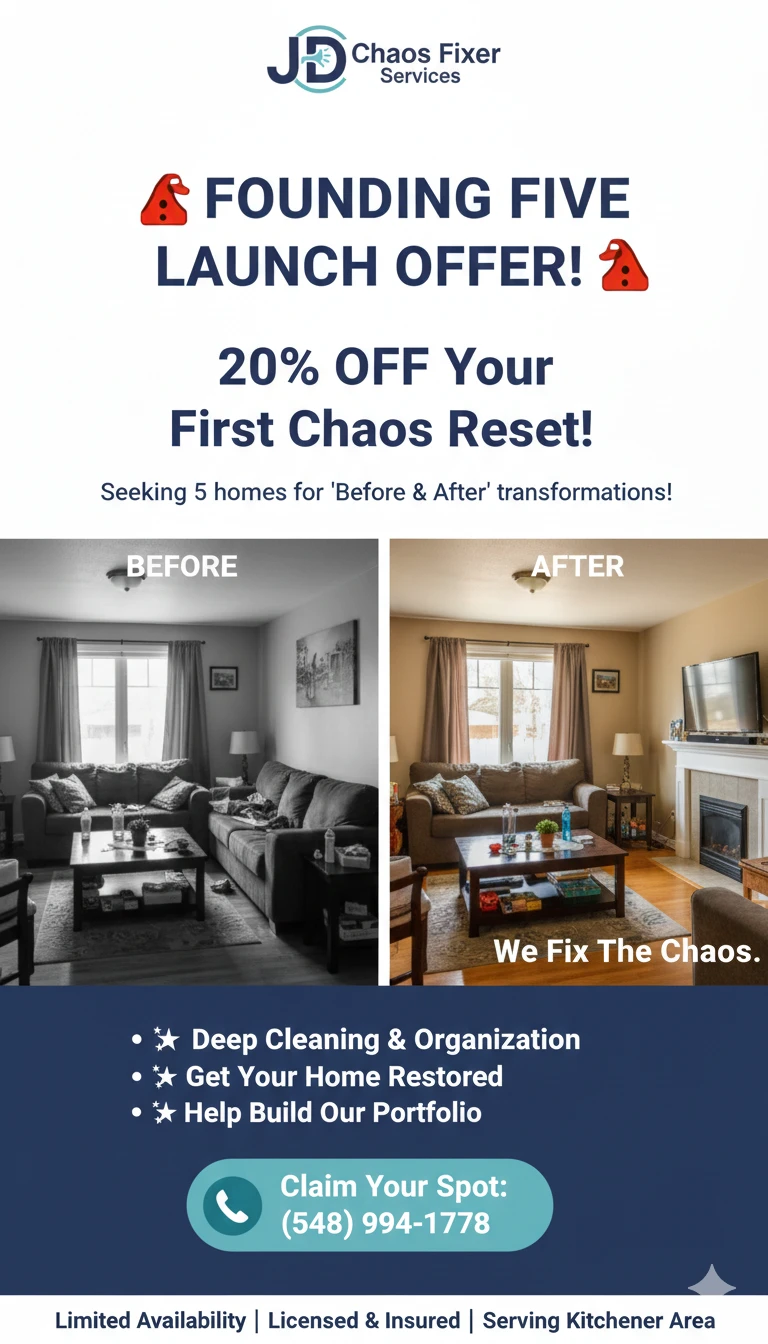 JD Chaos Fixer Services - Cleaning & Add on sevices - photo 2