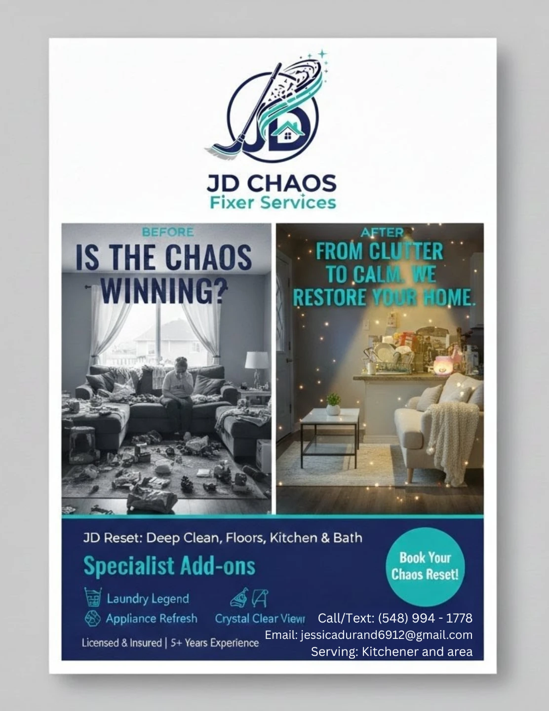 JD Chaos Fixer Services - Cleaning & Add on sevices - photo 3