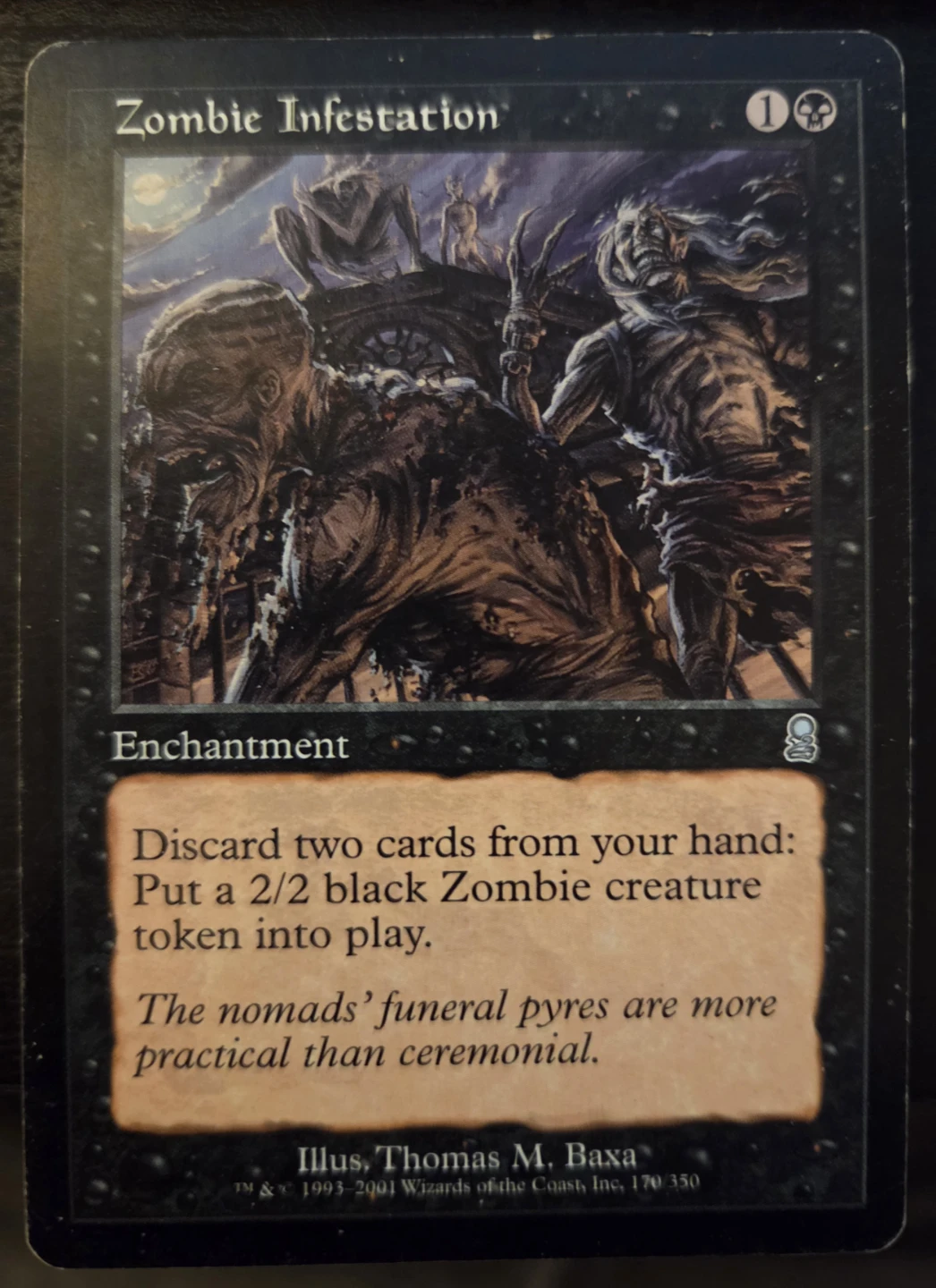 Zombie Infestation Magic the Gathering Card