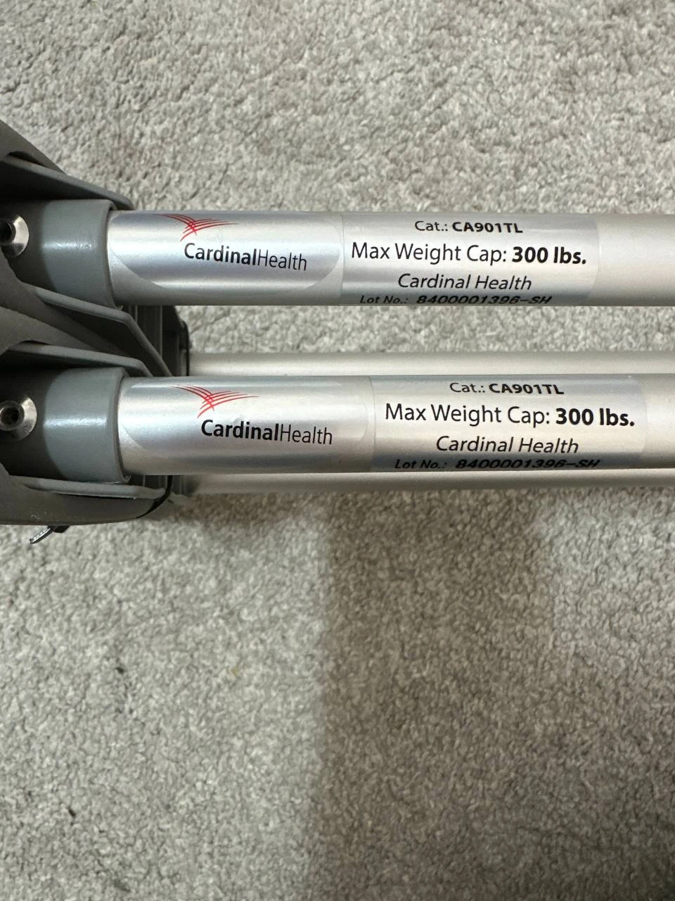 Cardinal Health Aluminum Crutches - Adult Size - photo 2