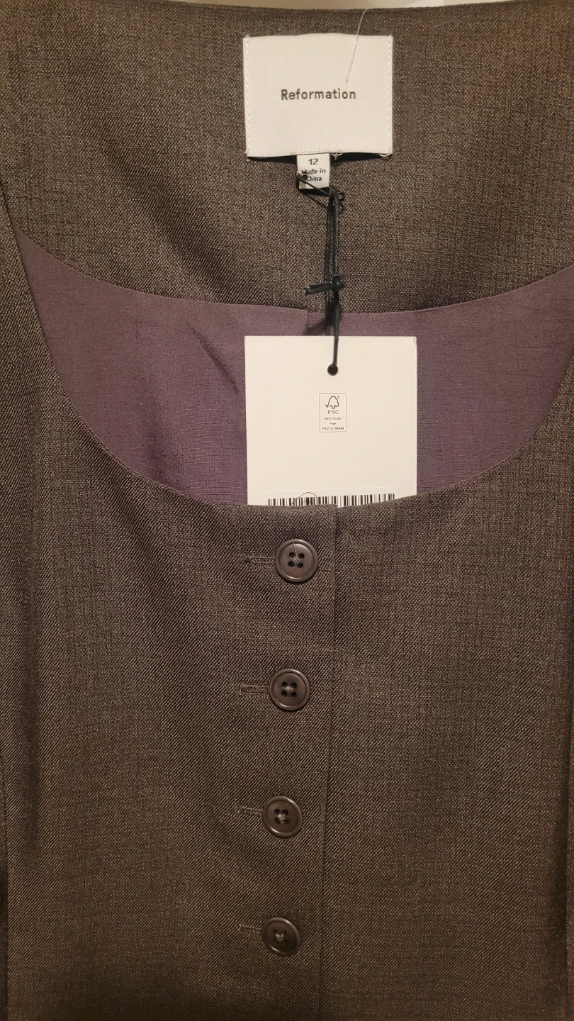 Reformation Blazer Size 12 - photo 3