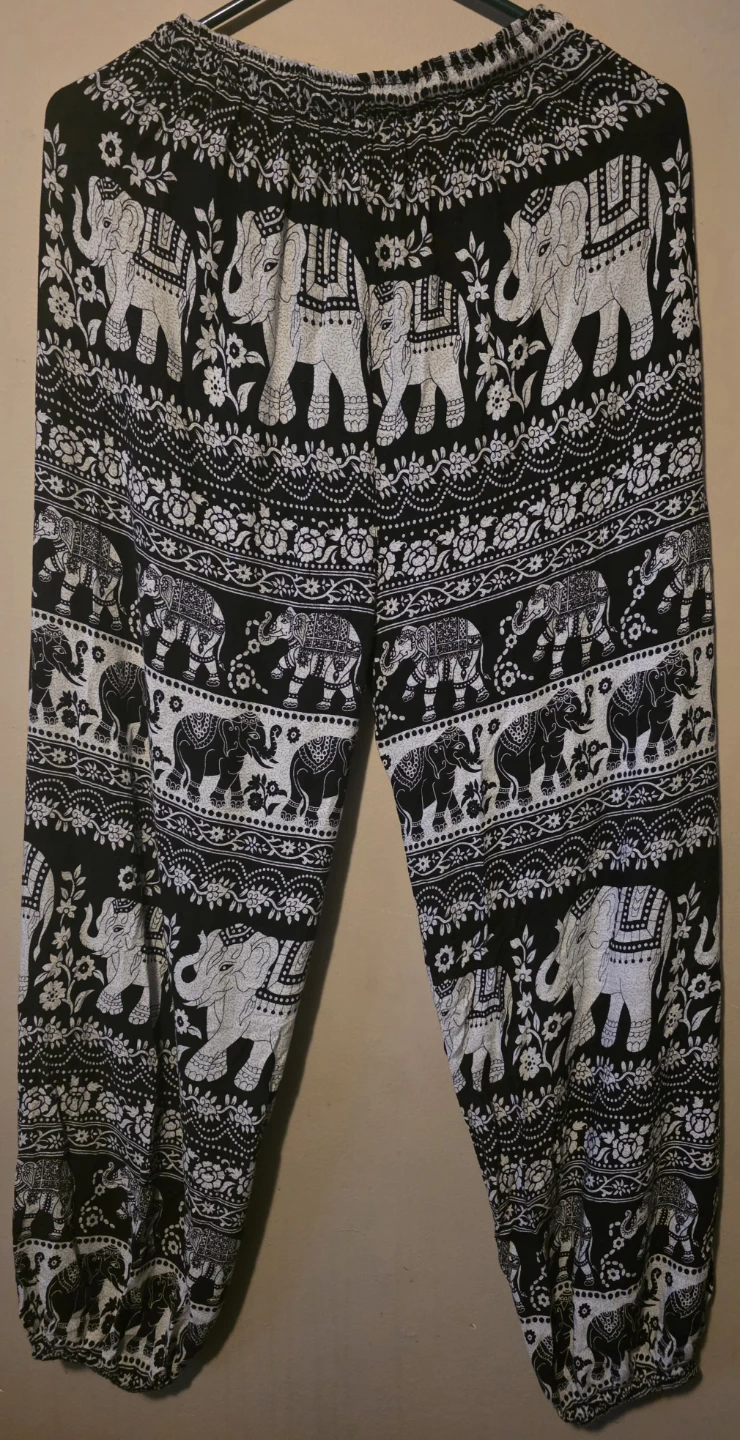 Elephant Print Pants