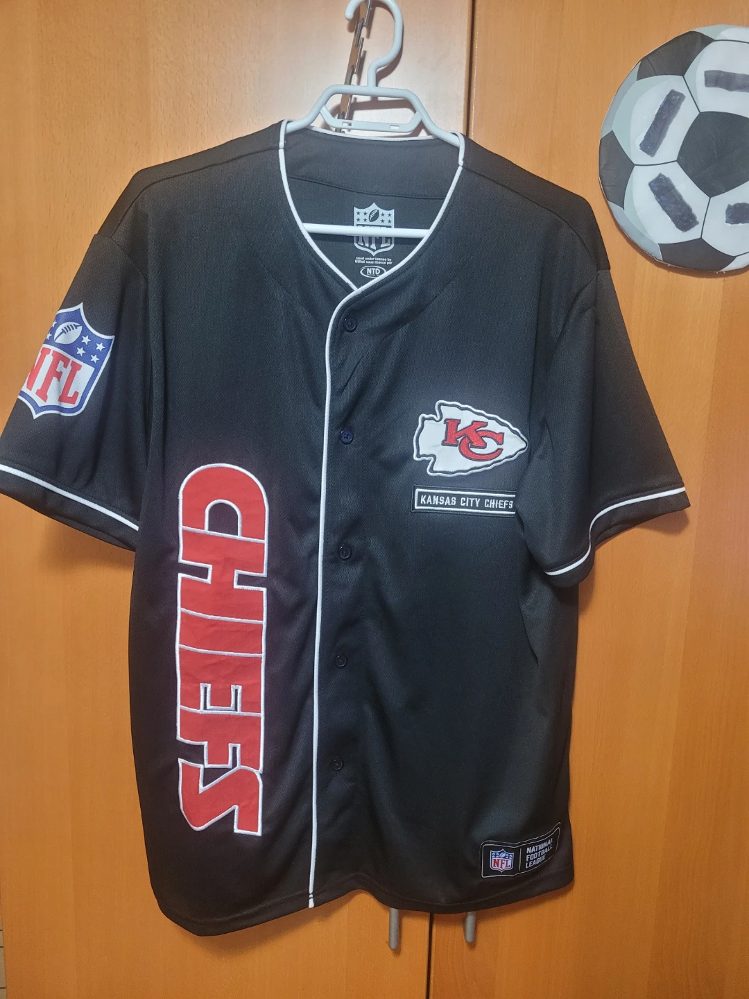 Kansas City Chiefs NFL Baseball Jersey 🏆