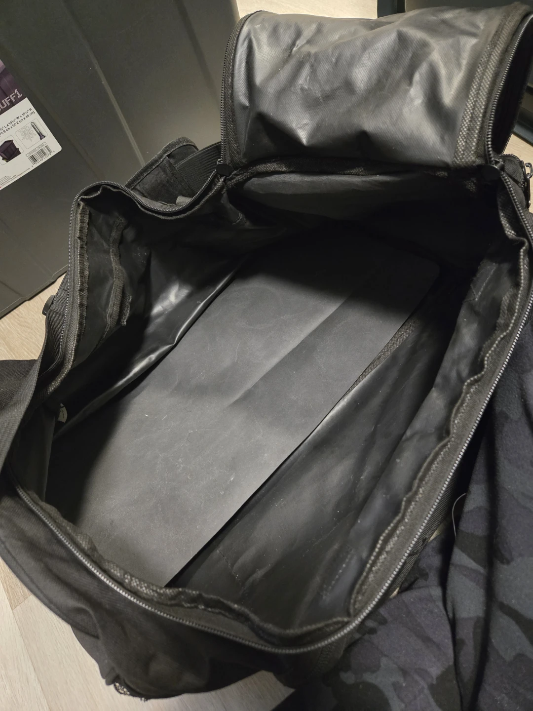 Get Fit 4 Less by GoodLife Black Duffel Bag - photo 2
