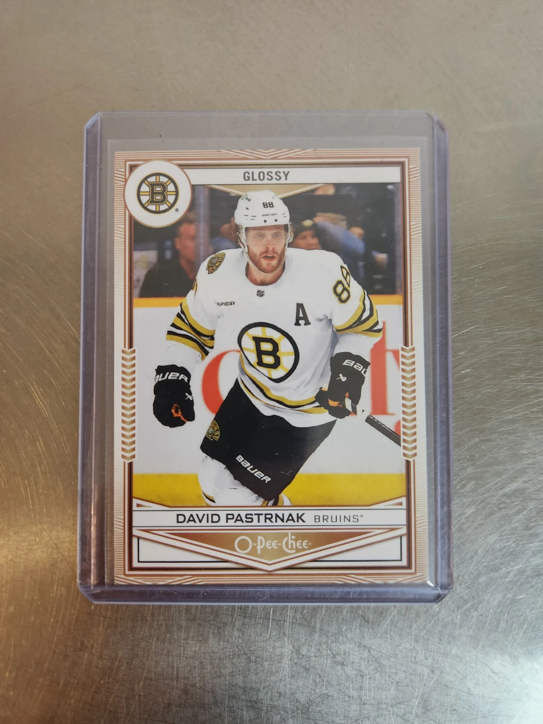 David Pastrnak Boston Bruins Hockey Cards (2) - photo 2