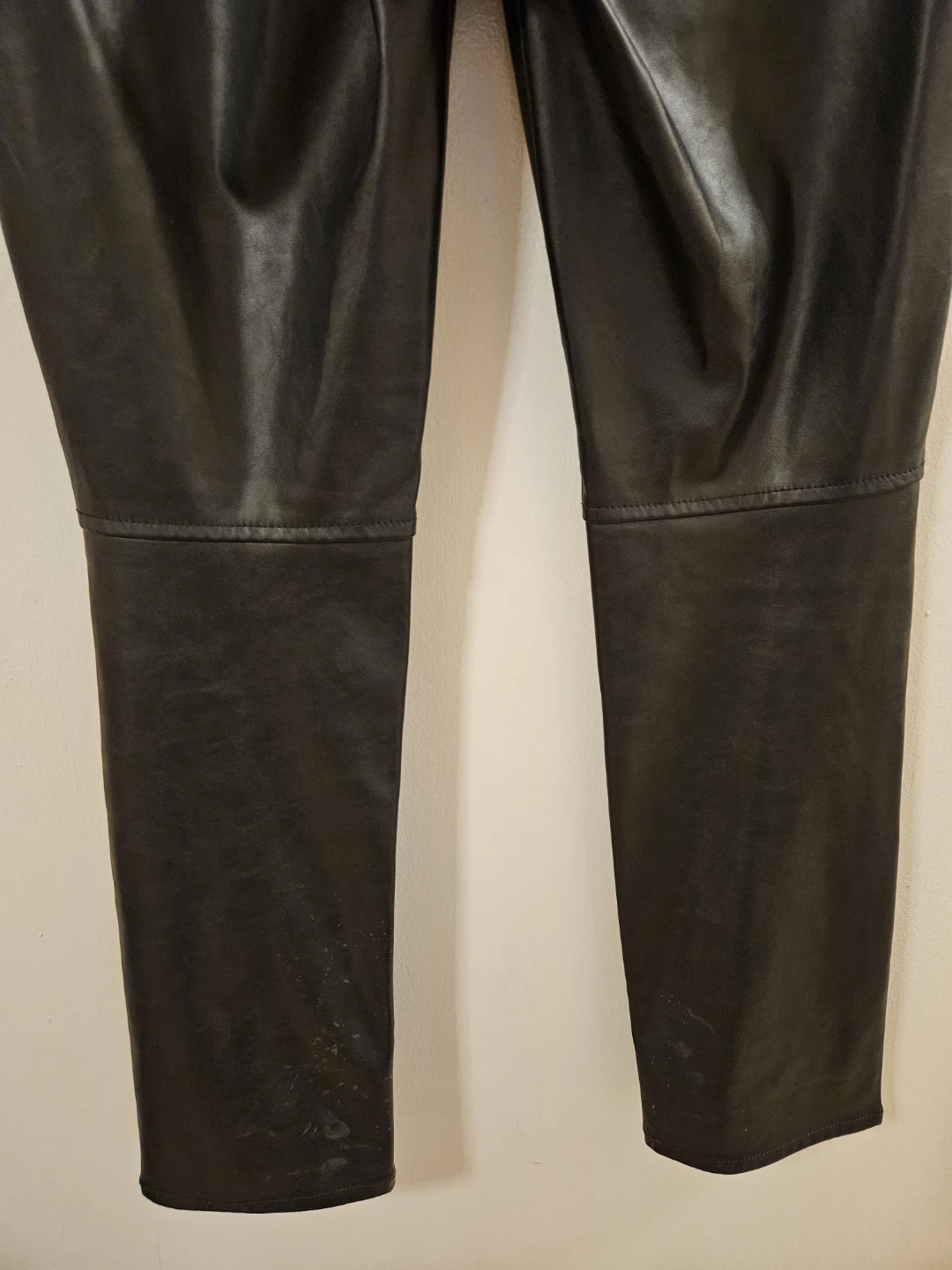 GAP Vintage Slim High Rise Faux Leather Pants - photo 3