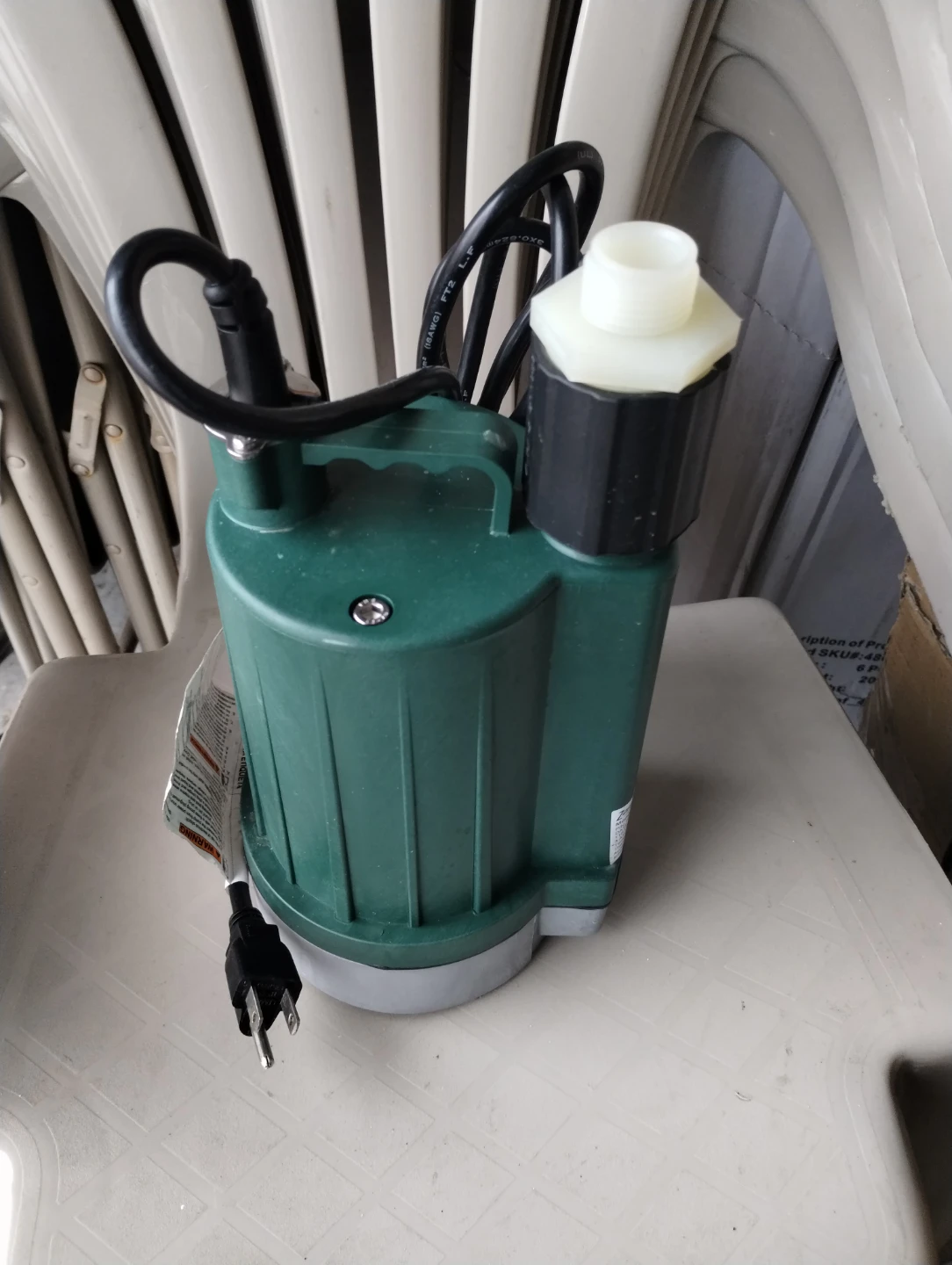 Zoeller Automatic Utility Pump 1/3HP - photo 4