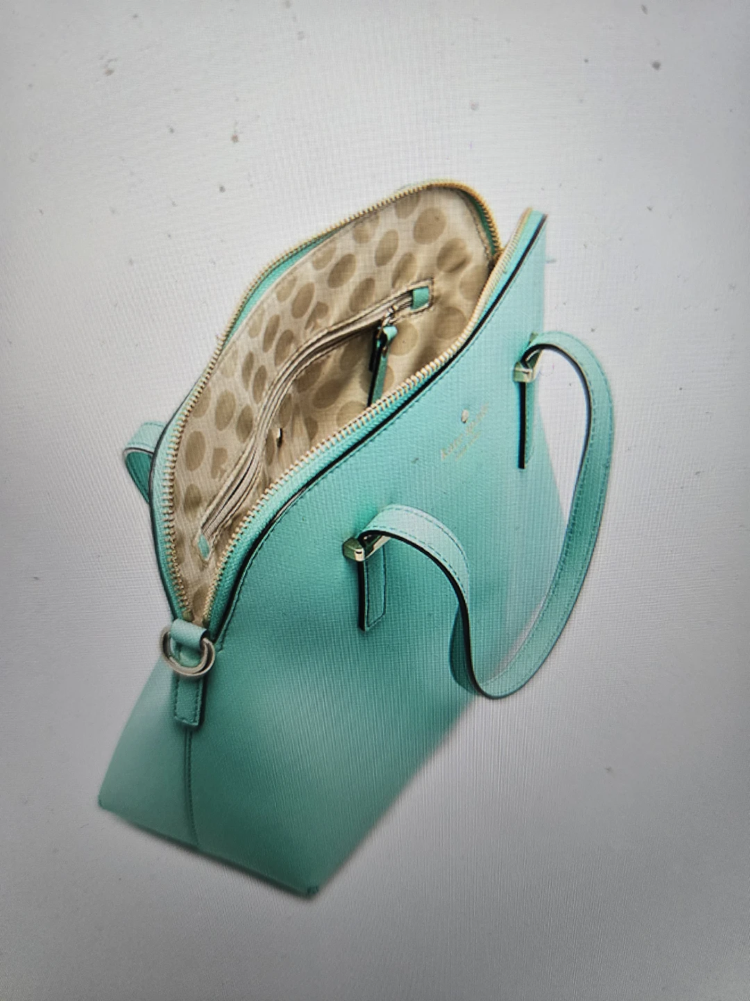 Kate Spade Handbag Turquoise Summer Bag/Purse - photo 5