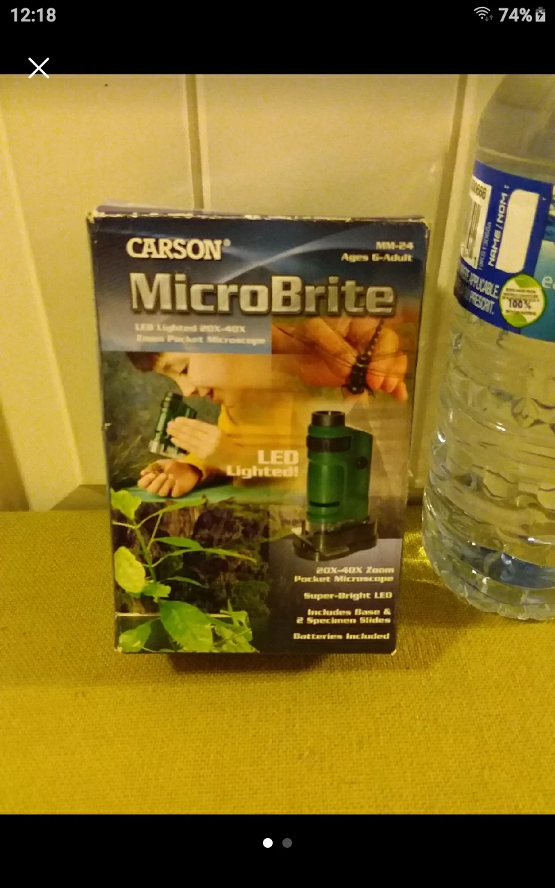 🔬 🆓 Carson MicroBrite LED Lighted Microscope 🔬