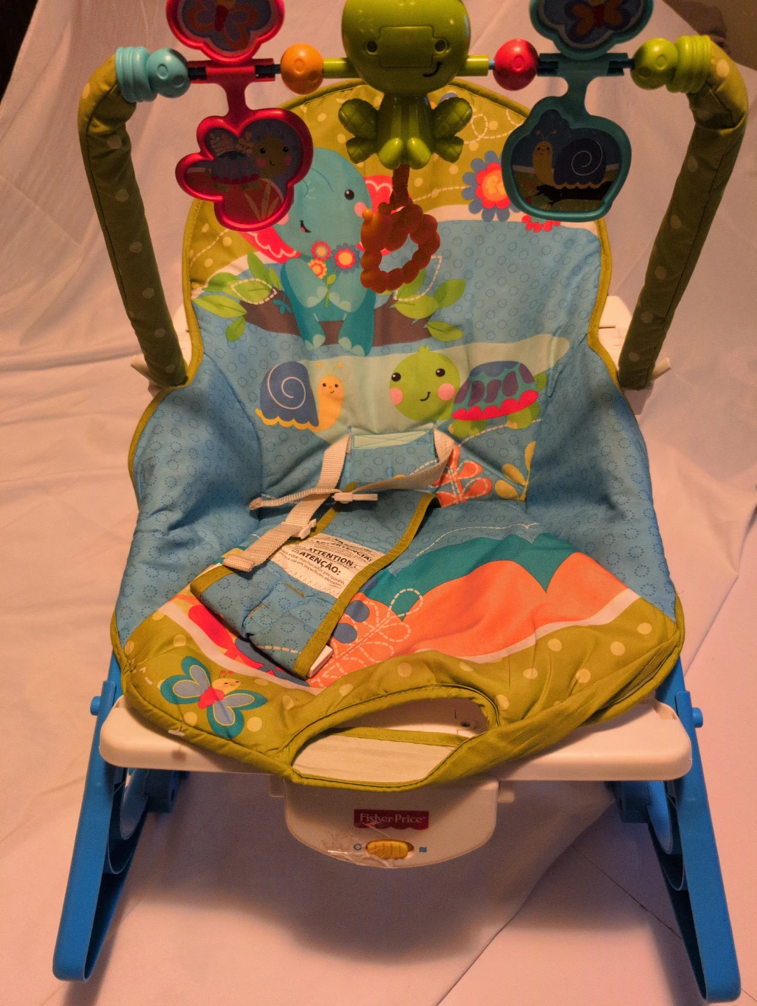 Fisher-Price Baby Bouncer Seat with Toy Bar - photo 2