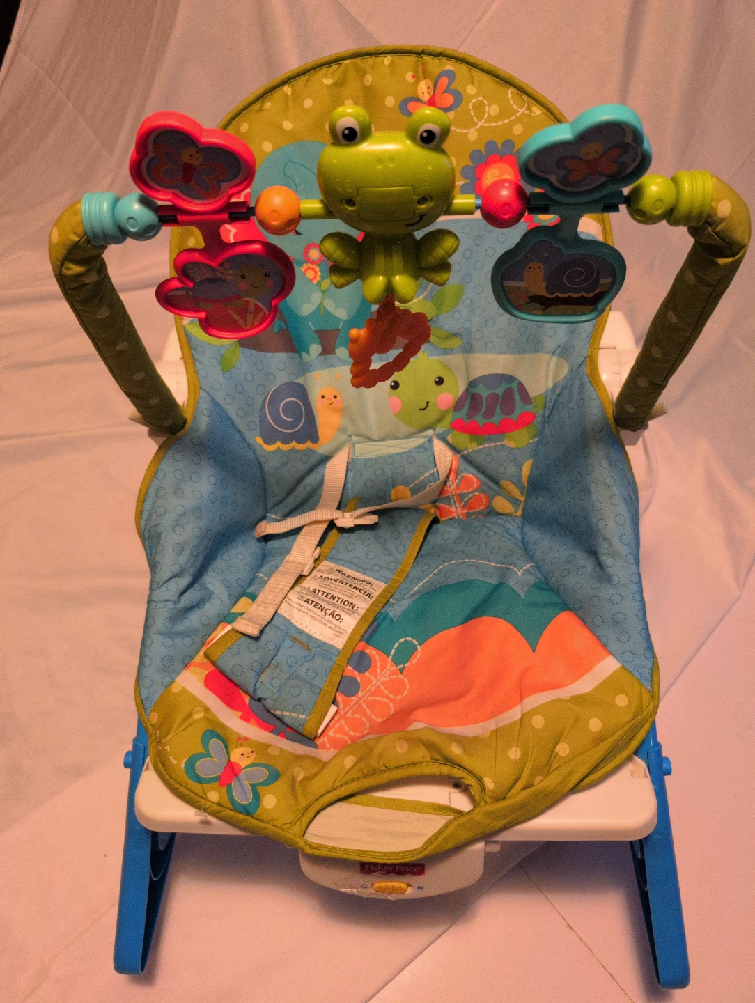Fisher-Price Baby Bouncer Seat with Toy Bar