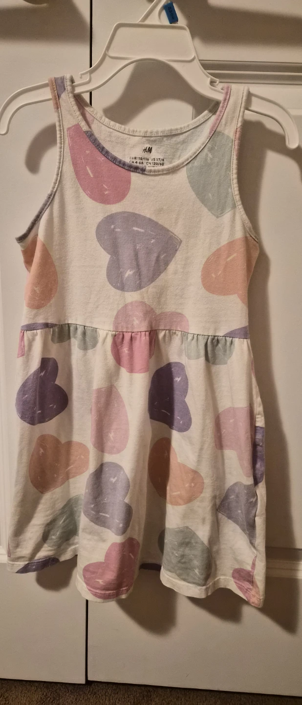 Girls Dresses - Red, Purple, and Heart Print - photo 5