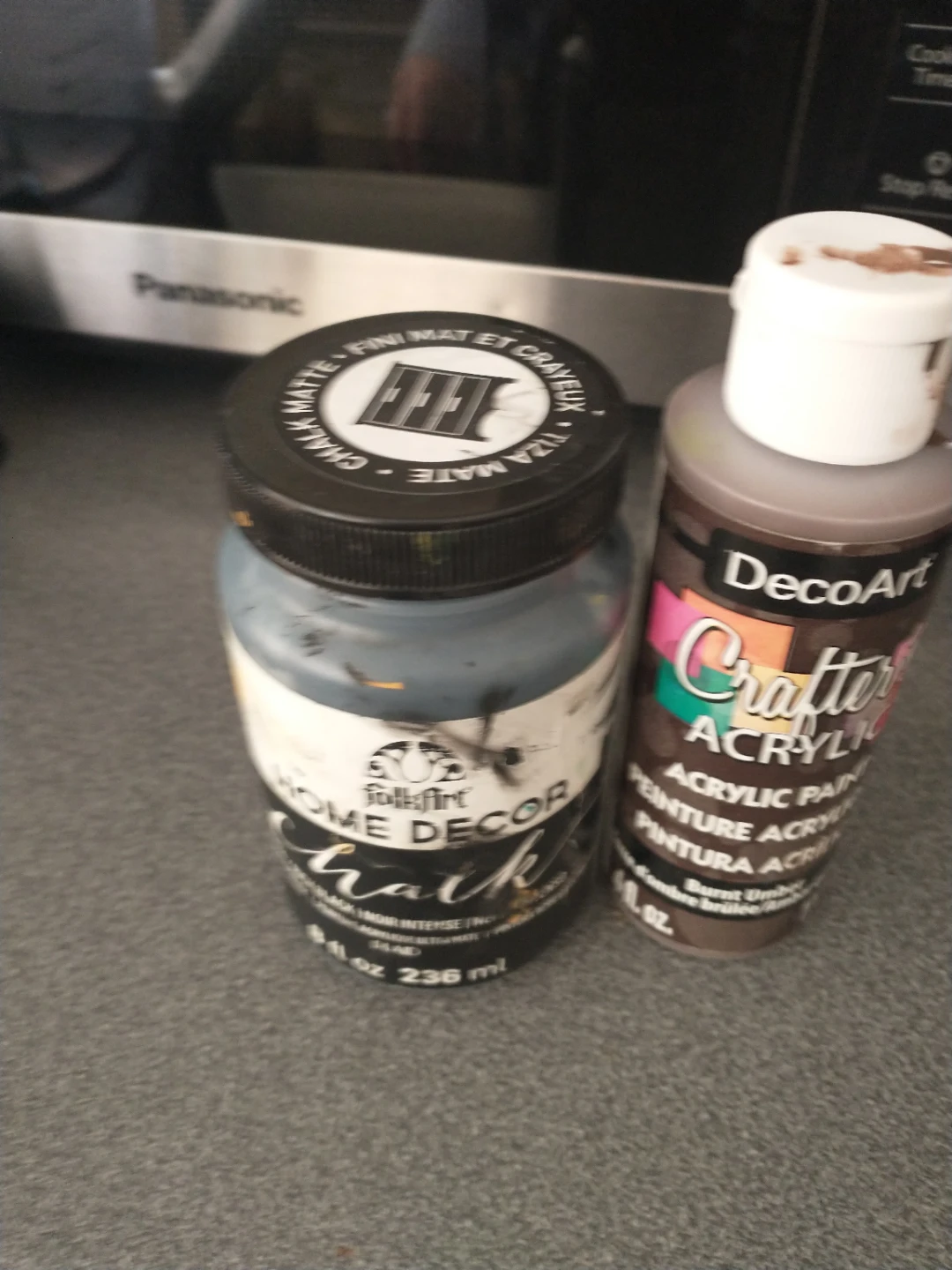 FolkArt Home Decor Chalk Paint & DecoArt Crafter's Acrylic Paint
