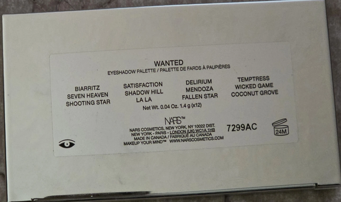 NARS Eyeshadow Palette - photo 2