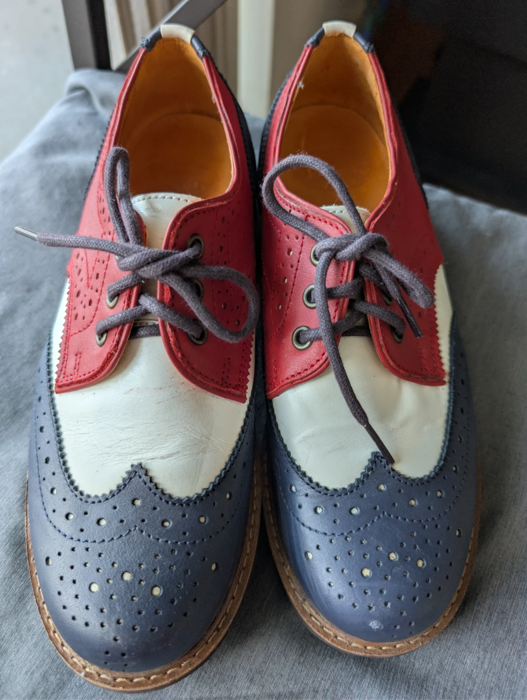 John Fluevog Wingtip Brogues