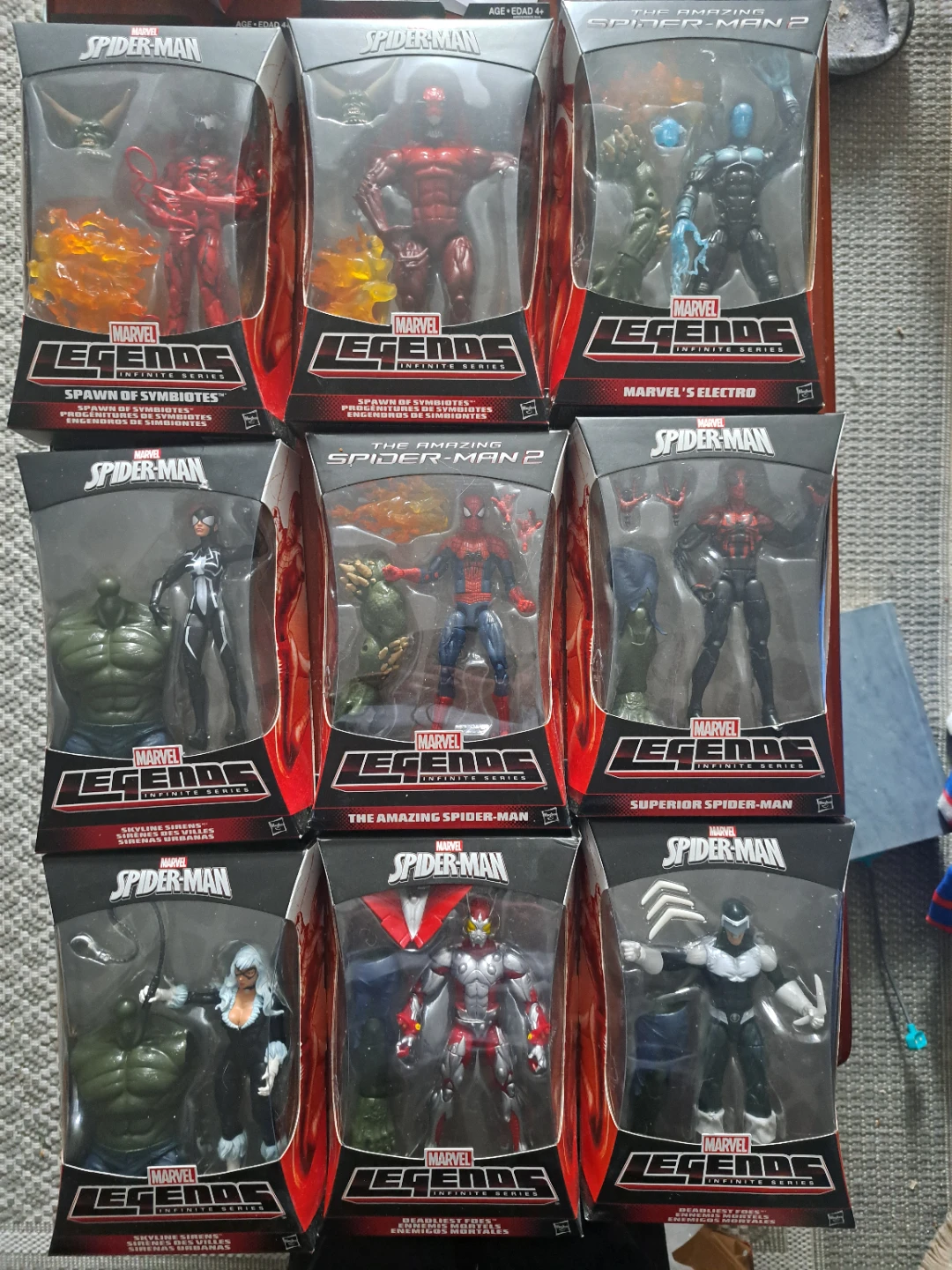 Marvel Legends Spider-Man Infinite Series Action Figures