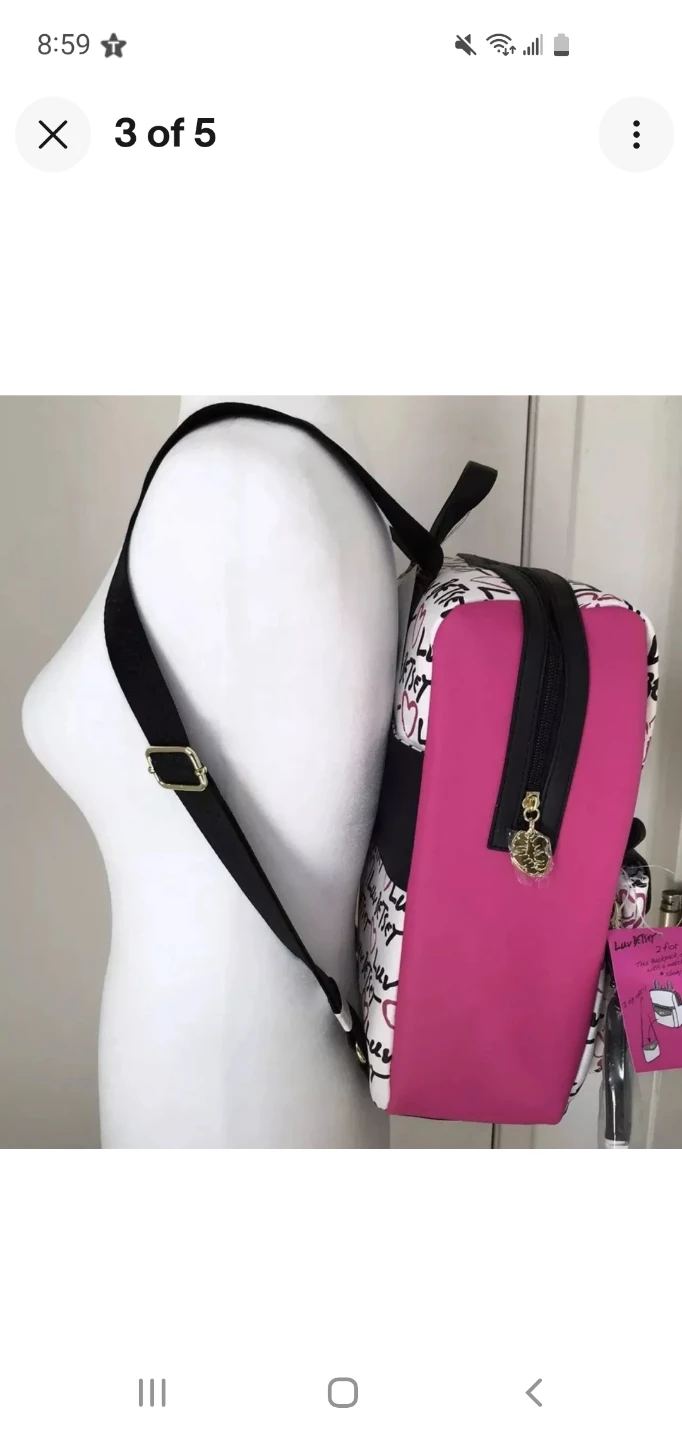 BETSEY JOHNSON LUV BACKPACK 🥕 - photo 2