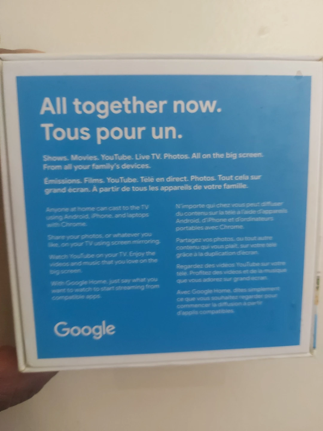 Google Chromecast Streaming Device - photo 3